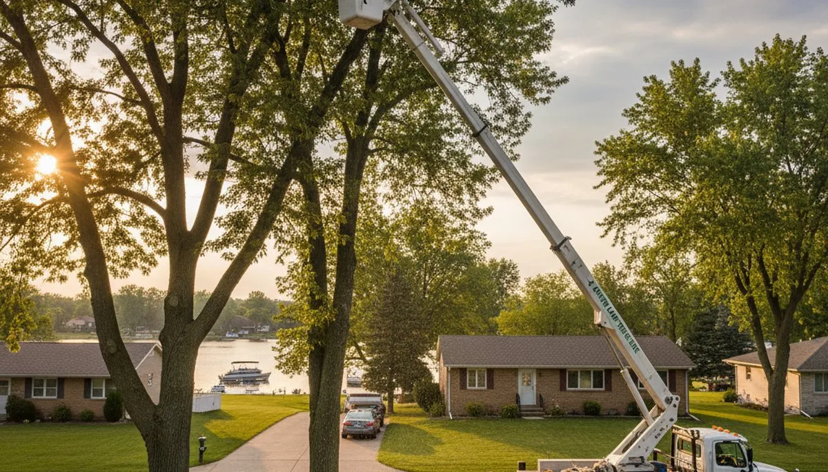 Professional tree removal service in Bellevue NE by certified arborists at Tree Trimming Bellevue